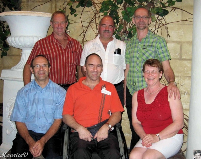 mariage60-68.jpg - Maurice - Jean-Noël - André - Vincent - Michel - Jacqueline  (Quelle famille)