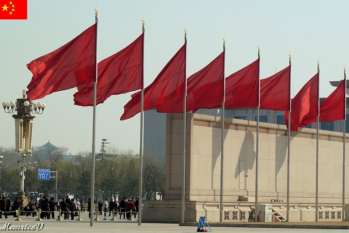 Beijing-274.jpg - Notre premier contact avec la Chine est la Place Tian-An-Men