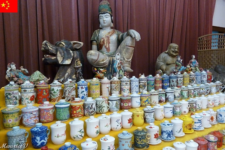 Beijing-429.jpg - La période du thé est aussi une coutume, beaucoup de variétés étaient présentées