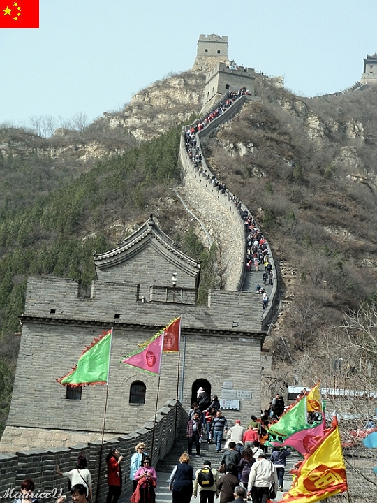 Beijing-445.jpg - La grande muraille de Chine s'étend sur plus de 6 400 km