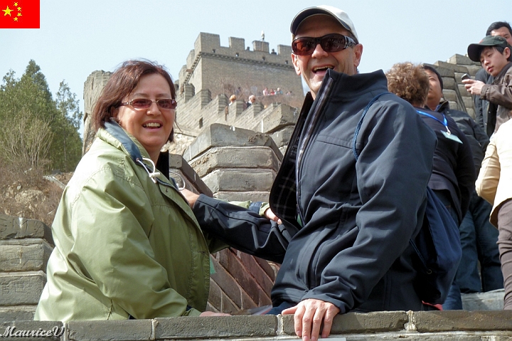 Beijing-454.jpg - Nous voici et nous montons.  Quelques pauses et photos sont de mises