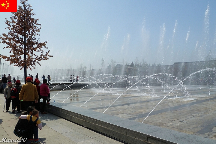 Xian-594.jpg - Un immense plateau en étage 