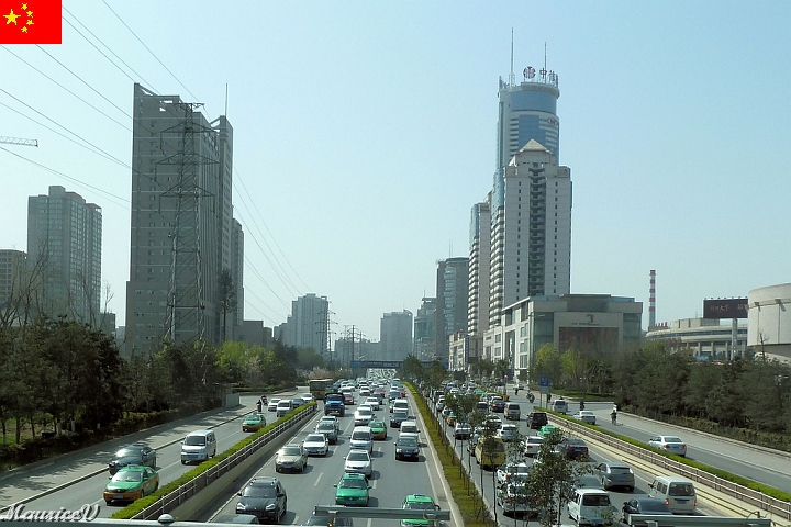 Xian-618.jpg - Même le samedi, la circulation est dense