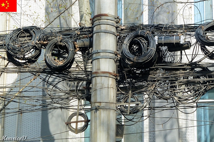 Xian-630.jpg - Du vrai spaghetti et c'est ainsi à la grandeur du centre-ville.