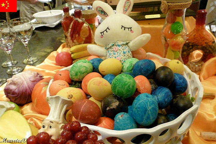 Bateau-488.jpg - En ce dimanche de Pâques, les chinois ont pensé à nous... pour la forme car ce n'était malheureusement pas du chocolat.