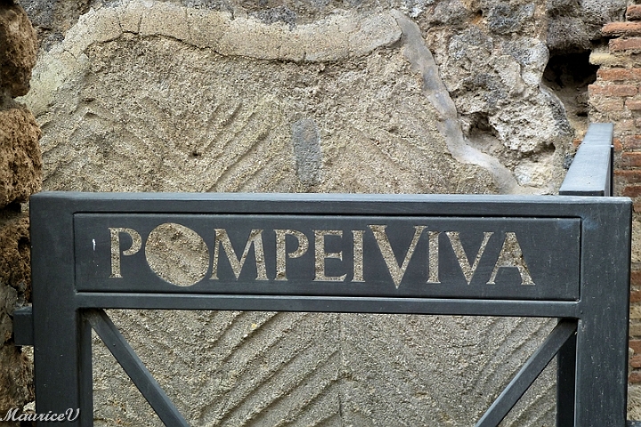 201305-071.jpg - Les fameuses ruines de Pompéi, où les fouilles et l'exploration archéologiques débutèrent  en 1870