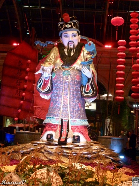 P1000253.JPG - Le Bellagio a érigé une exposition sur l'année chinoise du lapin.