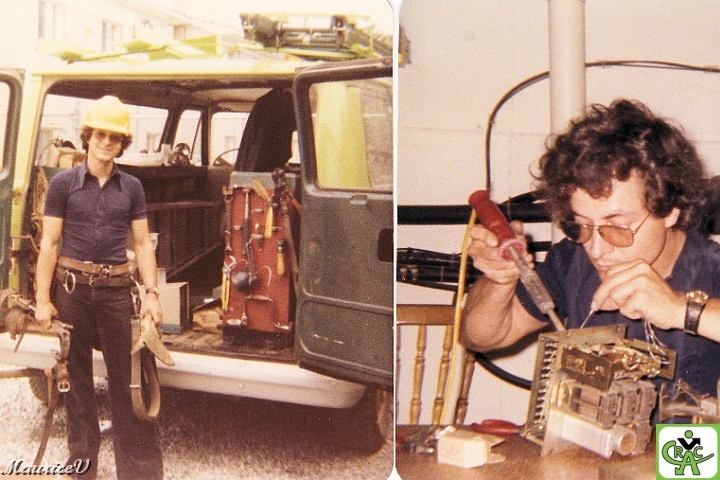 197609-RichardG.jpg - Richard Gravel, agé de 19 ans, nous démontre son savoir-faire dans différentes tâches