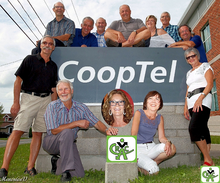 CRAC_3605_v20141128.jpg - Ces 12 retraités totalisent 401 ans d'expérience chez CoopTel, soit presque la moitié de 70 ans