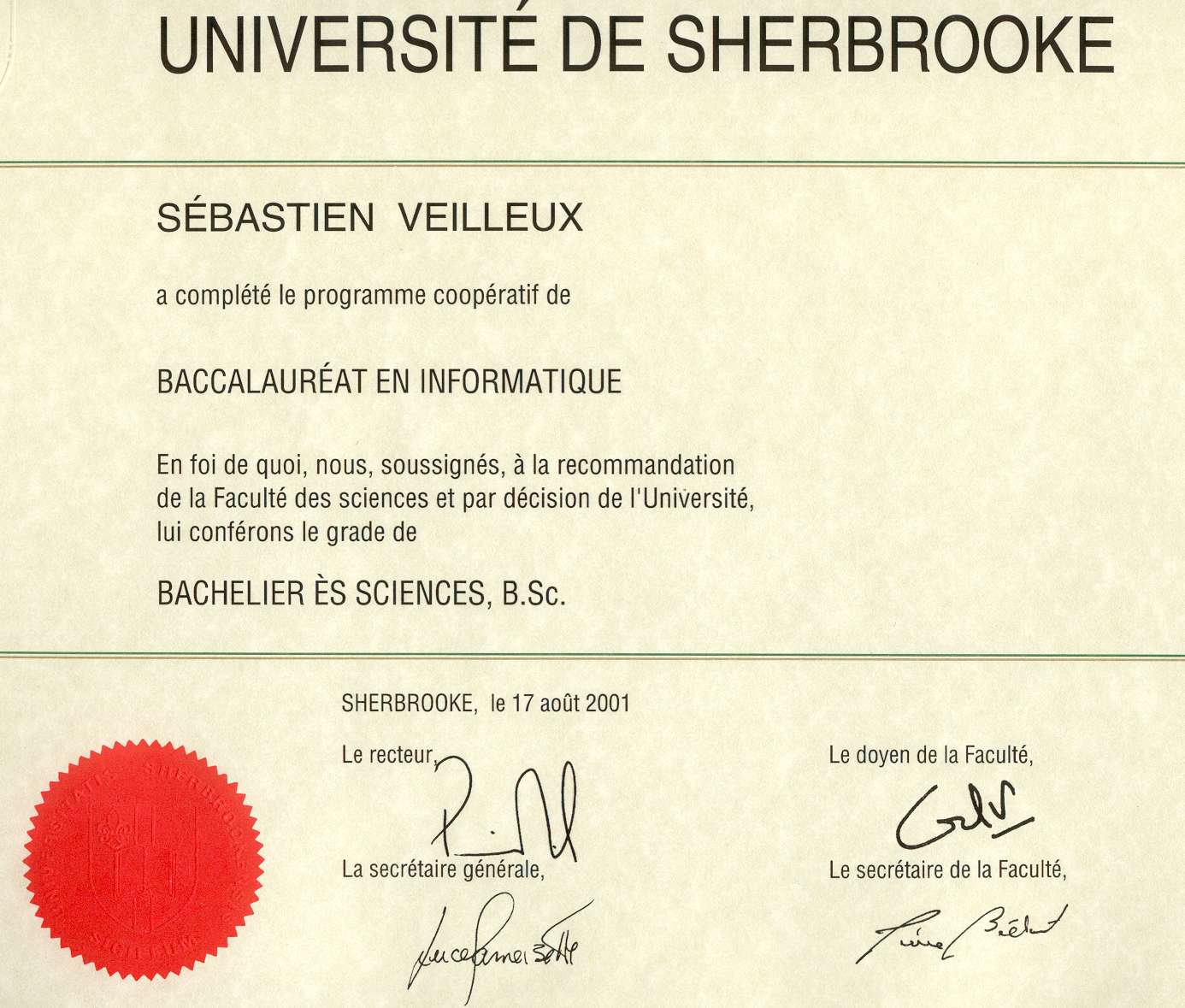 Diplone universitaire